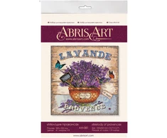 Abris Art Rinkinys siuvinėjimui kryželiu „Provanso melodija“ 35x35 cm AAH-081