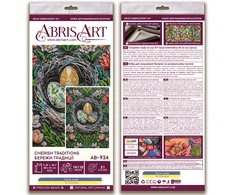 Abris Art Siuvinėjimo karoliukais rinkinys „Cherish Traditions“ 30x41 cm AAB-934