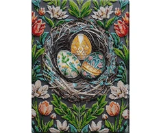 Abris Art Siuvinėjimo karoliukais rinkinys „Cherish Traditions“ 30x41 cm AAB-934