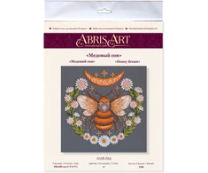 Abris Art Siuvinėjimo karoliukais rinkinys „Medus sapnas“ 20x20 cm