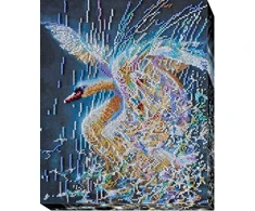Abris Art Siuvinėjimo karoliukais rinkinys „Ištikimybės šviesos“ 25x30 cm