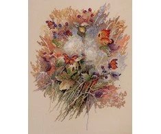 Abris Art Siuvinėjimo kryželiu rinkinys Miško kvėpavimas, 14 ct, 40 spalvų, 26×33 cm