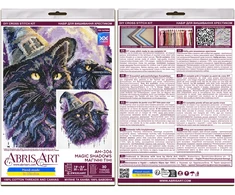 Abris Art Siuvinėjimo kryželiu rinkinys „Magijos šešėliai“ 20x20 cm AAH-306