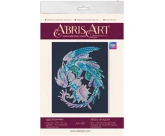 Abris Art Siuvinėjimo kryželiu rinkinys Mažasis drakonas, 14 ct, PRECIOSA, 17,5×17,5 cm