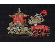 Abris Art Siuvinėjimo kryželiu rinkinys „Japonija“ 15x10 cm AAH-097