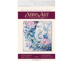 Abris Art Siuvinėjimo kryželiu rinkinys Baltas Legends, 14 ct, 35x35 cm, 47 spalvų