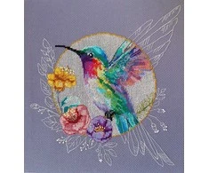 Abris Art Siuvinėjimo kryželiu rinkinys Rojaus paukštis, 23x24 cm, 14 ct, 40 spalvų