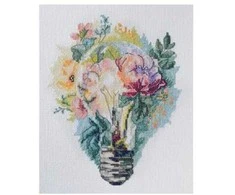Abris Art Siuvinėjimo kryželiu rinkinys „Šviesios mintys“ 16x19 cm AAH-229