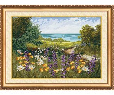 Abris Art Siuvinėjimo kryželiu rinkinys „Vejos peizažas“ 48x30 cm AAH-007