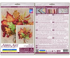 Abris Art Siuvinėjimo kryželiu rinkinys „Rudens akimirka“ 31x32,5 cm AAH-185