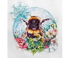 Abris Art Siuvinėjimo kryželiu rinkinys Karamelinis voratinklis, 14 ct, PRECIOSA