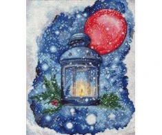 Abris Art Siuvinėjimo kryželiu rinkinys Gaudete, 20x25 cm, 14 ct, 34 spalvos