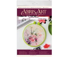 Abris Art Siuvinėjimo kryželiu rinkinys „Švelnus pavasaris“ 14 ct, 15x15 cm