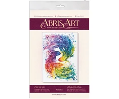 Abris Art Siuvinėjimo kryželiu rinkinys „Cha-cha-cha“, 14 ct, 24×31 cm, 43 spalvos
