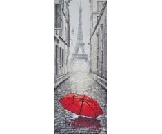 Abris Art Siuvinėjimo kryželiu rinkinys Paryžiaus spalvos 25×64 cm, 14 ct su karoliukais