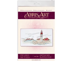 Abris Art Siuvinėjimo kryželiu rinkinys Švyturio šviesa, 14 ct, 39x20 cm