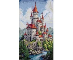Abris Art Siuvinėjimo kryželiu rinkinys „Tarp debesų“, 23x40 cm