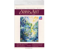 Abris Art Siuvinėjimo kryželiu rinkinys Aušra virš upės, 28x38 cm, 14 ct, 56 spalvų