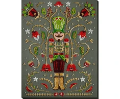 Abris Art Siuvinėjimo rinkinys karoliukais „Kalėdų nakties herojus“ 19,5x26 cm