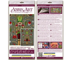 Abris Art Siuvinėjimo rinkinys karoliukais „Kalėdų nakties herojus“ 19,5x26 cm
