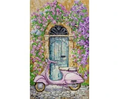 Abris Art Siuvinėjimo rinkinys kryželiu „La Dolce Vita“ 16x25 cm AAH-294