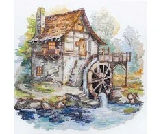 Abris Art Siuvinėjimo rinkinys kryželiu „Vandens simfonija“ 22x22 cm AAH-237