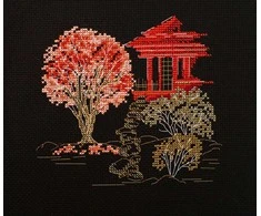 Abris Art Siuvinėjimo rinkinys kryželiu „Japonija 3“ 15x14 cm AAH-099