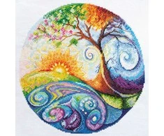 Abris Art Siuvinėjimo rinkinys „Pirmoji aušra“ 24x24 cm AAH-134