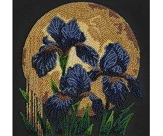Abris Art Vidutinio dydžio karoliukų siuvinėjimo rinkinys „Šokis auksinėje šviesoje“ 20x20