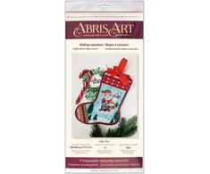 Abris Art „Žiemos pasaka“ karoliukų siuvinėjimo rinkinys 20x30 cm AABE-004
