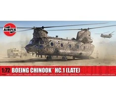 Airfix Boeing Chinook HC.1 vėlyvas 1/72 plastikinis rinkinys A06024