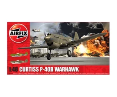 Airfix Curtiss P-40B Warhawk 1/48 surenkamas plastikinis modelis A05130A