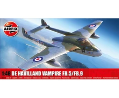 Airfix De Havilland Vampire FB.5/FB.9 1:48 surenkamas lėktuvas