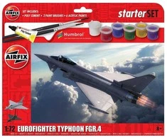 Airfix Eurofighter Typhoon FGR.4 dovanų rinkinys 1/72 (A55016)