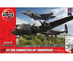 Airfix F-35B Lightning II + Avro Lancaster 1/72 Dambusters 80 m. rinkinys