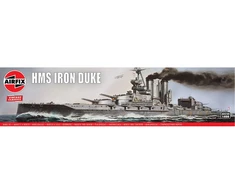 Airfix HMS Iron Duke mūšinis laivas 1:600 surinkamas modelis