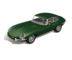 Airfix Jaguar E-Type 1:43 dovanų rinkinys – plastikinis modelis A55009