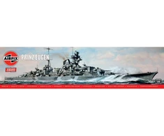 Airfix Prinz Eugen 1:600 plastikinis surenkamas laivo modelis 35,4 cm