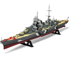 Airfix Prinz Eugen 1:600 plastikinis surenkamas laivo modelis 35,4 cm