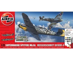 Airfix Spitfire Mk.Vc vs Bf 109F-4 Dogfight Double 1/72 dovanų rinkinys