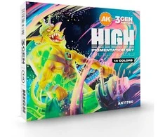 AK Interactive 3GEN akriliniai dažai, aukštos pigmentacijos, 14 spalvų