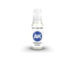 AK Interactive 3rd Gen akriliniai dažai Aliuminio, 17 ml