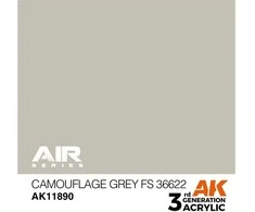 AK Interactive AIR akriliniai dažai Camouflage Pilkas FS36622, 17 ml