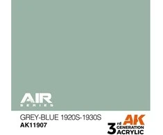 AK Interactive AIR pilkai mėlyni akriliniai lėktuvų dažai 17ml AK11907