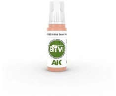 AK Interactive British Desert Rožinė ZI AFV akriliniai dažai 17 ml AK11382
