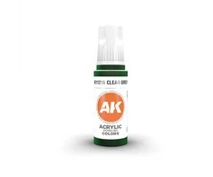 AK Interactive Clear Žalias akriliniai dažai 17ml (AK11216)