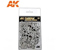 AK Interactive dažymo trafaretas aerografui 1/48–1/72, 9080