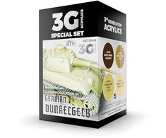 AK Interactive Dunkelgelb moduliacijos akrilinių dažų rinkinys