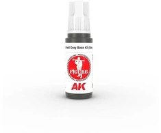 AK Interactive Field Pilkas Base #2 figūrėlių akriliniai dažai 17 ml