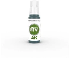 AK Interactive French Army Pilkas-Mėlyna AFV 3 kartos akriliniai dažai 17ml